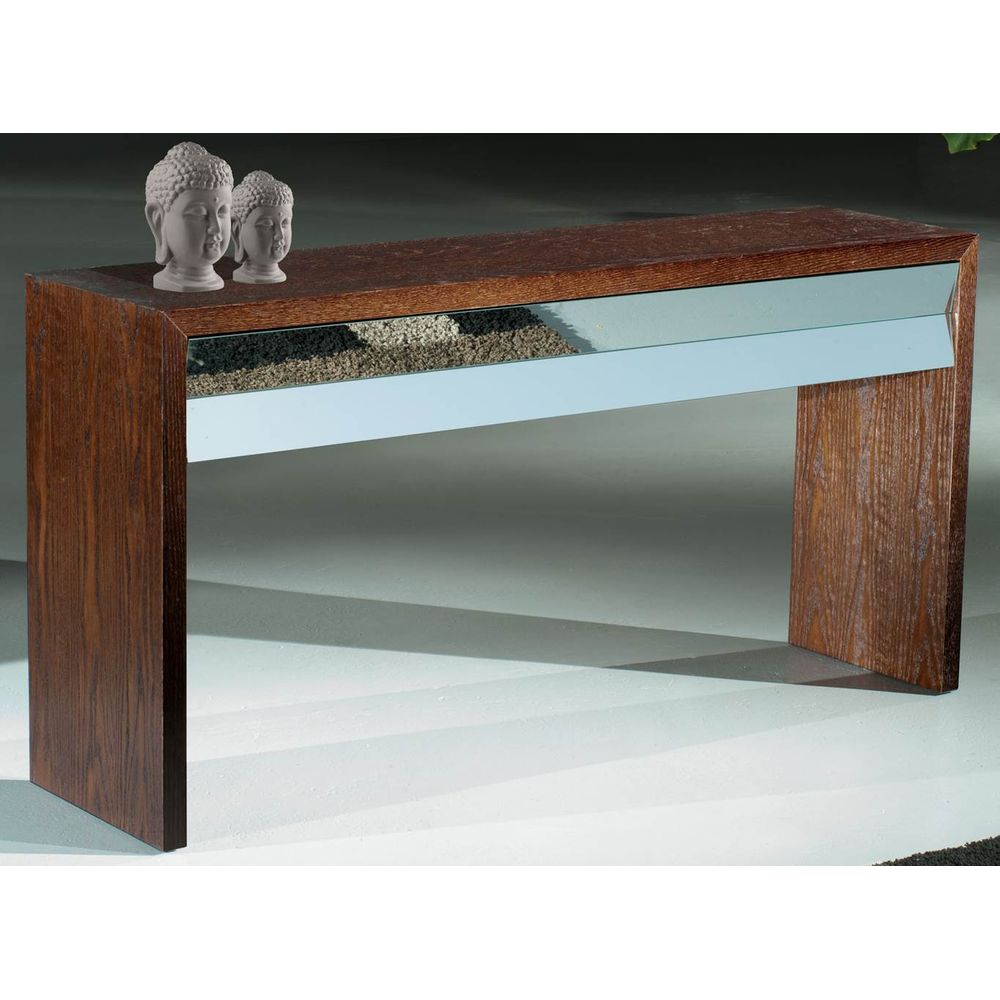 Aparador Mirror Carvalho Imbuia Com Espelho 22427 SunHouse Adesivo Para Geladeira Mercado Livre ~ Aparador Mirror Carvalho Imbuia Com Espelho 22427 SunHouse