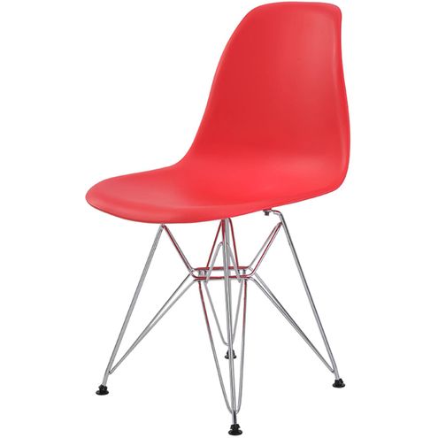 Cadeira-Eames-Eiffel-PP-Vermelha-Base-Cromada