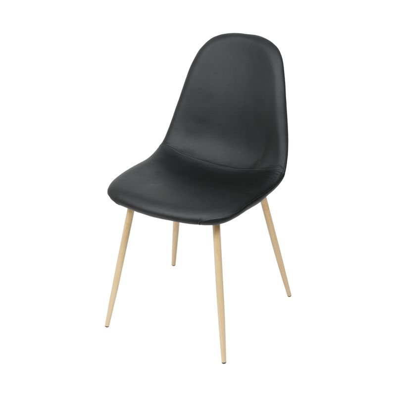 Cadeira-Robin-Assento-PU-Preto-com-Base-Metal-cor-Madeira---46508