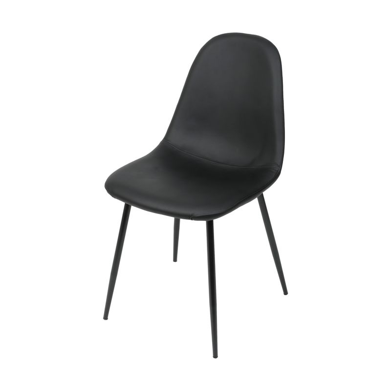 Cadeira-Robin-Assento-PU-Preto-com-Base-Metal-cor-Preta---46511