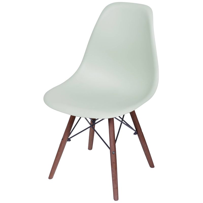 Cadeira-Eames-Polipropileno-Verde-Claro-Fosco-Base-Escura---49339