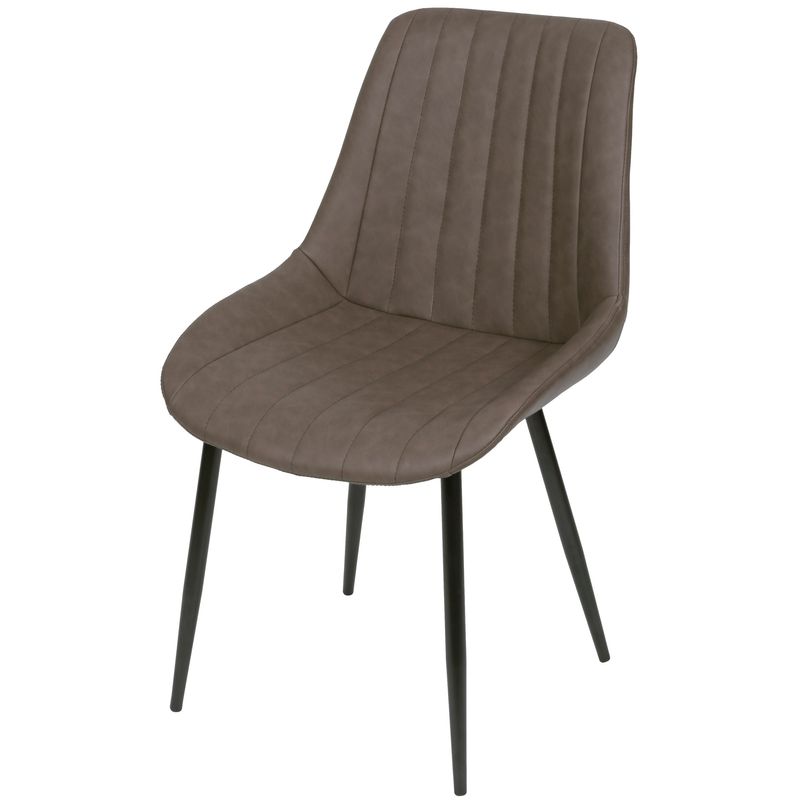 Cadeira-Lounge-PU-Cafe-com-Costura-Vertical---50010