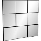 Quadro-Espelho-Block-Pequeno-75cm--LARG--cor-Preto-Brilho---52877-