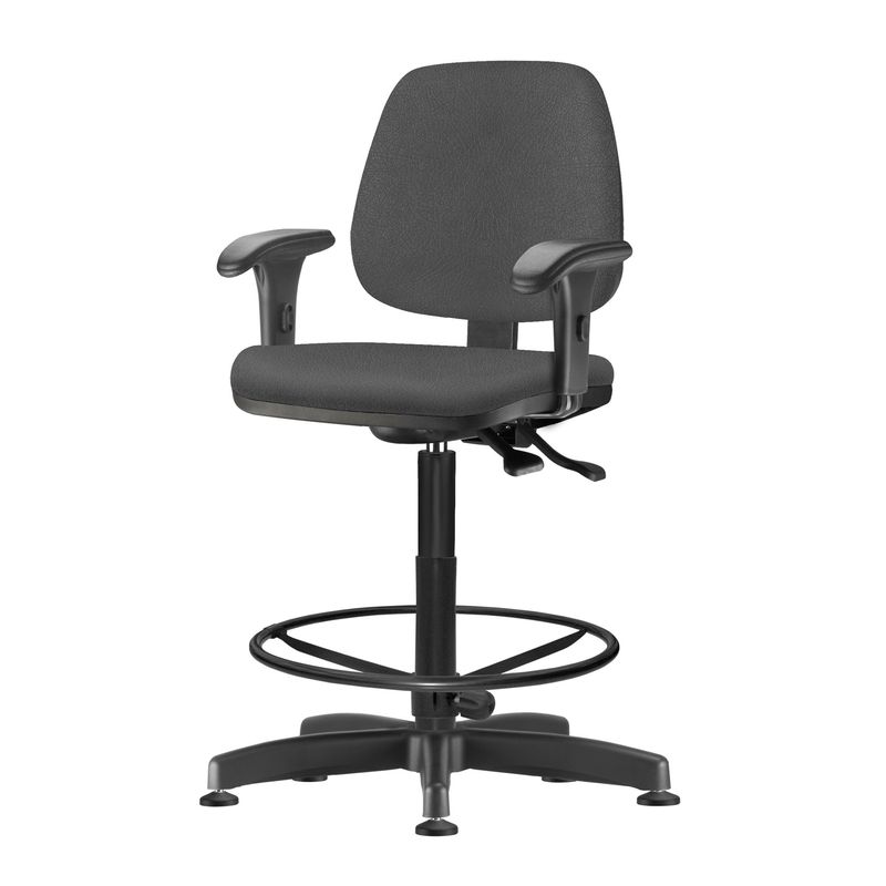 Cadeira-Job-com-Bracos-Assento-Crepe-Cinza-Escuro-Base-Caixa-Metalica-Preta---54531-