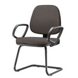 Cadeira-Job-Com-Bracos-Fixos-Assento-Crepe-Cinza-Escuro-Base-Fixa-Preta---54547