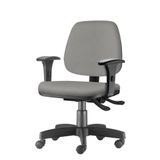Cadeira-Job-com-Bracos-Assento-Crepe-Cinza-Claro-Base-Rodizio-Metalico-Preto---54602