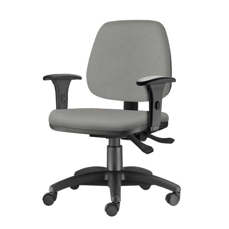 Cadeira-Job-com-Bracos-Semi-Curvados-Assento-Courino-Cinza-Claro-Base-Nylon-Arcada---54630