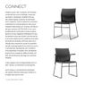 Kit-4-Cadeiras-Connect-Assento-Azul-Base-Fixa-Preta---57588-