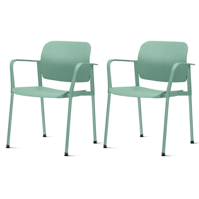 Kit-2-Cadeiras-Leaf-com-Bracos-Verde---57396