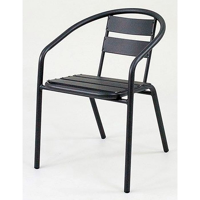 A ousadia do clássico na tendência ALL BLACK Cadeira Steel 883