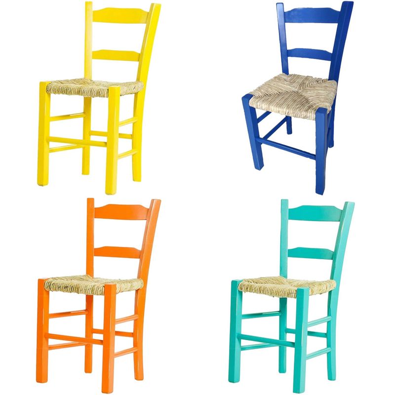 Kit-4-Cadeiras-Lagiana-Pequenas-Eucalipto-Coloridas-B-Assento-Palha---59485
