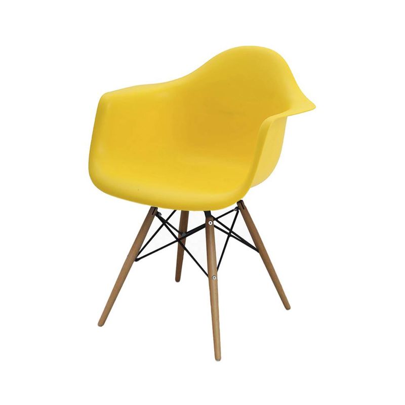 Cadeira-Eames-Eiffel-com-Braco-Polipropileno-Amarelo-Base-Madeira---44913
