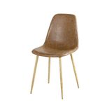 Cadeira-Jacob-Assento-PU-Marrom-Vintage-com-Pes-Palito-em-Metal-cor-Madeira---46793