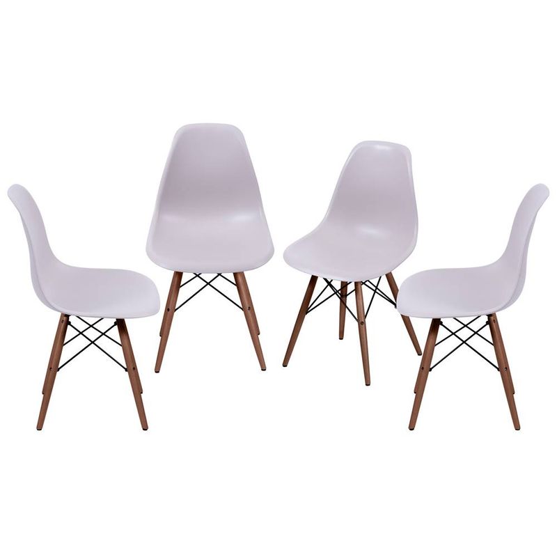 Kit-com-4-Cadeiras-Eames-Polipropileno-Base-Madeira-na-Cor-Cinza---64563
