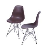 Kit-com-2-Cadeiras-Eames-em-Policarbonato-na-Cor-Cafe---64539