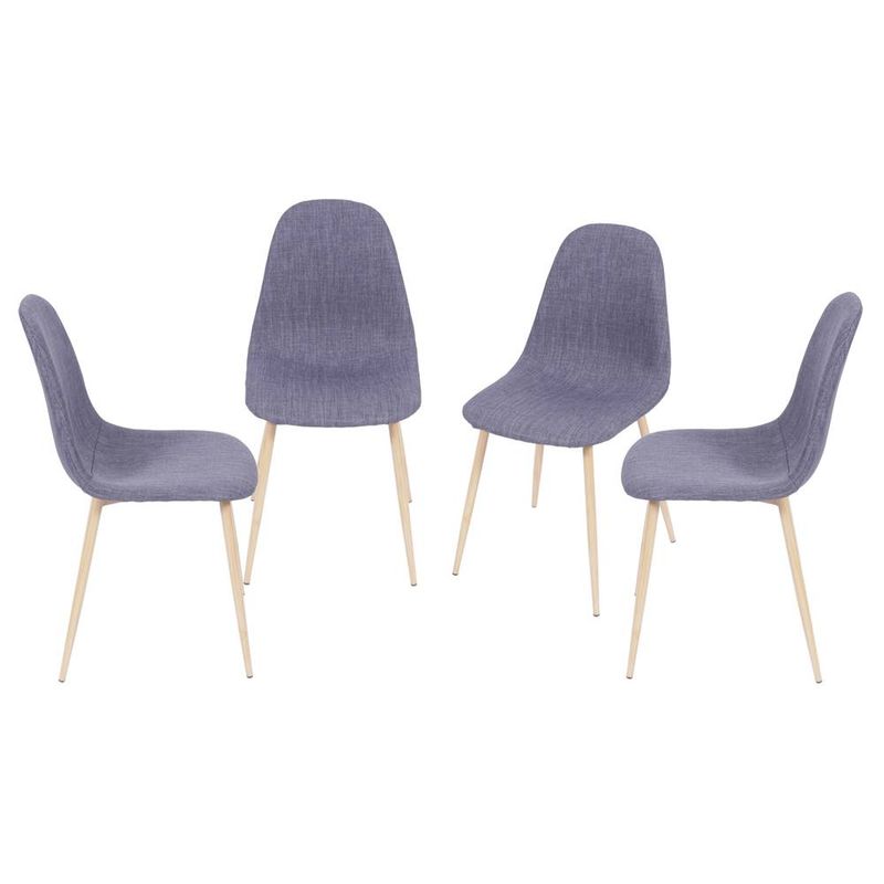 Kit-com-4-Cadeiras-Robin-Linho-Base-de-Metal-com-Pintura-de-Madeira-na-Cor-Jeans---64636