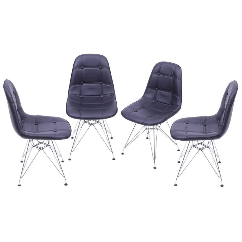 Kit-com-4-Cadeiras-Eames-Botone-Preta-Base-Cromada---64652