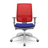 -Cadeira-Brizza-Diretor-Grafite-Tela-Vermelha-com-Assento-Aero-Azul-Base-Autocompensador-Aluminio---65760