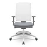 Cadeira-Brizza-Diretor-Grafite-Tela-Branca-com-Assento-Vinil-Cinza-Base-Autocompensador-Aluminio---65797