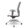 Cadeira-Brizza-Diretor-Grafite-Tela-Cinza-com-Assento-Vinil-Eco-Branco-Base-Autocompensador-Aluminio---65806-