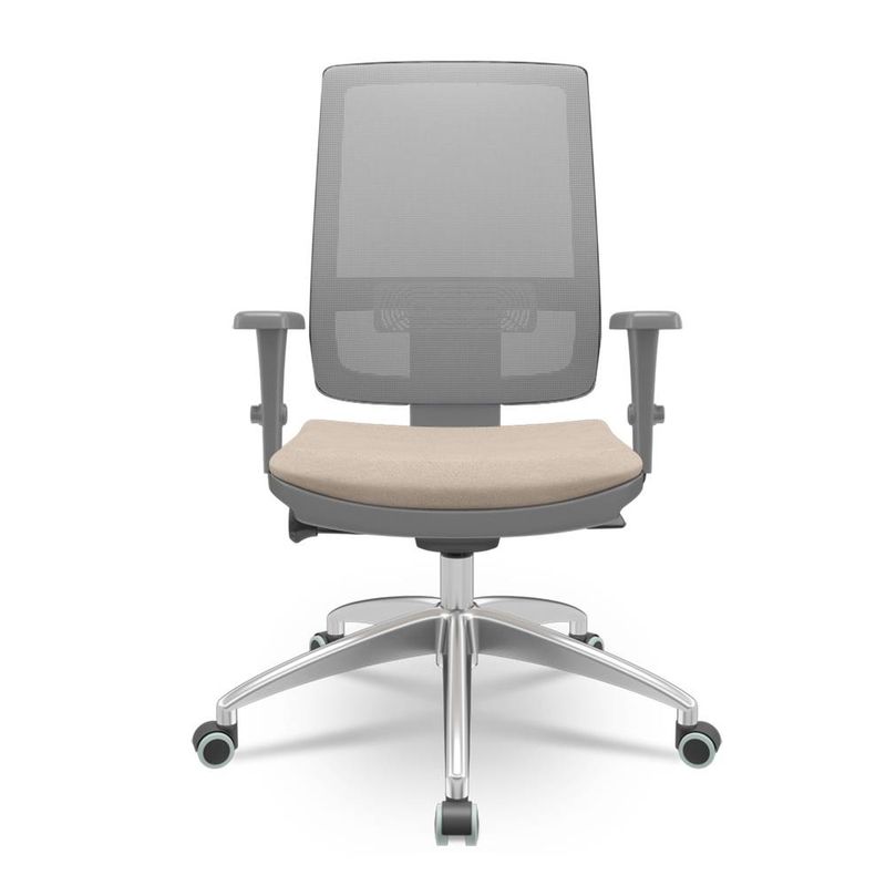 Cadeira-Brizza-Diretor-Grafite-Tela-Cinza-com-Assento-Poliester-Fendi-Base-Autocompensador-Aluminio---65817