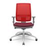 Cadeira-Brizza-Diretor-Grafite-Tela-Vermelha-com-Assento-Poliester-Vinho-Base-Autocompensador-Aluminio---65820