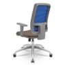 Cadeira-Brizza-Diretor-Grafite-Tela-Azul-Assento-Vinil-Marrom-Base-RelaxPlax-Aluminio