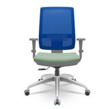 Cadeira-Brizza-Diretor-Grafite-Tela-Azul-Assento-Vinil-Verde-Base-RelaxPlax-Aluminio---65956