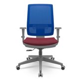 Cadeira-Brizza-Diretor-Grafite-Tela-Azul-Assento-Poliester-Vinho-Base-RelaxPlax-Aluminio---65964