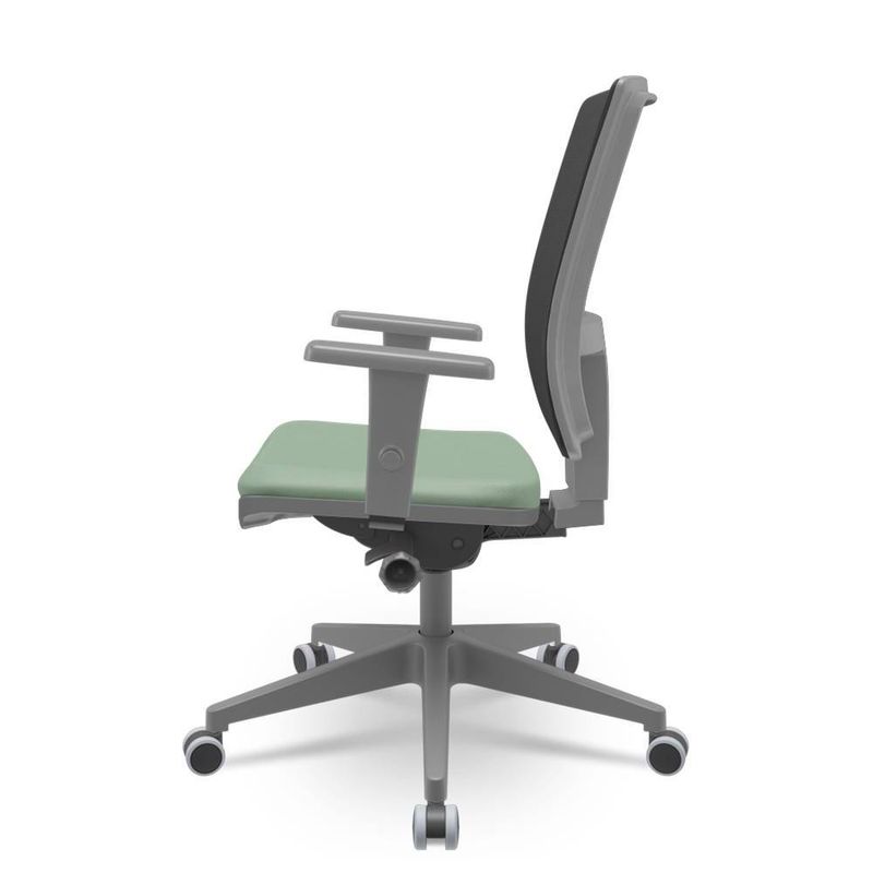 Cadeira-Brizza-Diretor-Grafite-Tela-Preta-Assento-Vinil-Verde-Autocompensador-Piramidal---66075