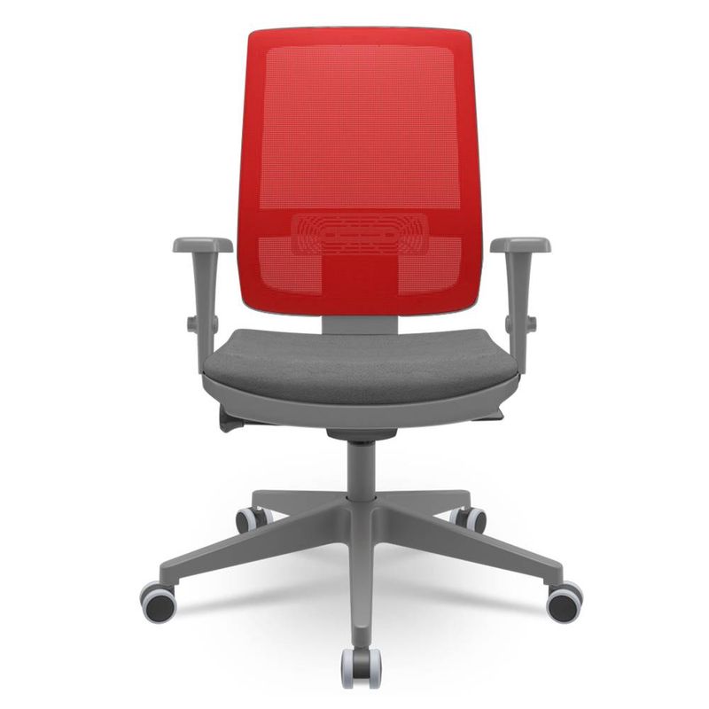 Cadeira-Brizza-Diretor-Grafite-Tela-Vermelha-Assento-Poliester-Cinza-Autocompensador-Piramidal---66235-