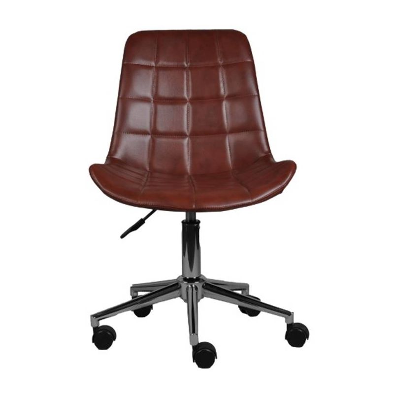 Cadeira-Escritorio-Bruce-Base-Aco-Cromado-Assento-Marrom-77cm---66377