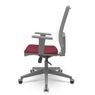 Cadeira-Brizza-Diretor-Grafite-Tela-Branca-Assento-Poliester-Vinho-Base-RelaxPlax-Piramidal---66380