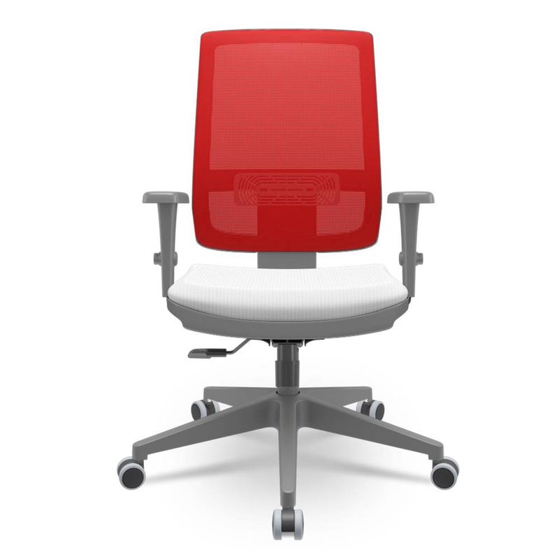 Cadeira-Brizza-Diretor-Grafite-Tela-Vermelha-Assento-Aero-Branco-Base-RelaxPlax-Piramidal---66408
