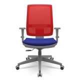 Cadeira-Brizza-Diretor-Grafite-Tela-Vermelha-Assento-Aero-Azul-Base-RelaxPlax-Piramidal---66409-