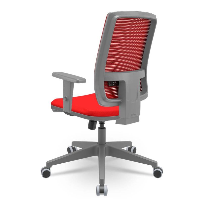 Cadeira-Brizza-Diretor-Grafite-Tela-Vermelho-Assento-Aero-Vermelho-Base-RelaxPlax-Piramidal---66410