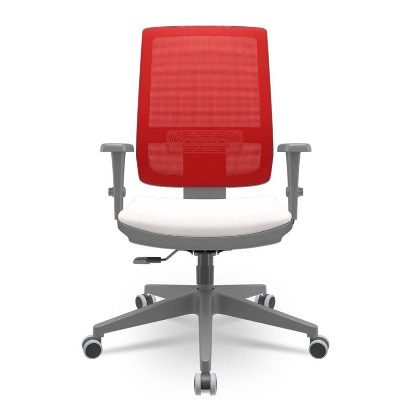 Cadeira-Brizza-Diretor-Grafite-Tela-Vermelha-Assento-Vinil-Branco-Base-RelaxPlax-Piramidal---66420