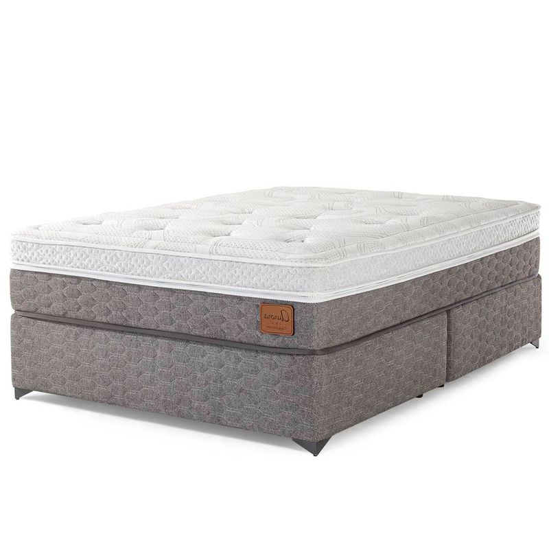 Conjunto Box King Size Aurora One Side Pillow Top Base Exclusive Favo 193x203cm - 67470