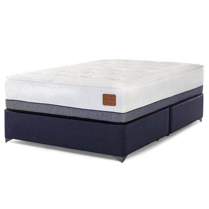 Conjunto Box Casal Zonare One Side Pillow Top Base Exclusive Com 1 USB 138X188cm - 67599