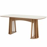 Mesa-de-Jantar-Santorini-Tampo-Off-White-Brilho-Pes-Ripados-Freijo-180cm---67981