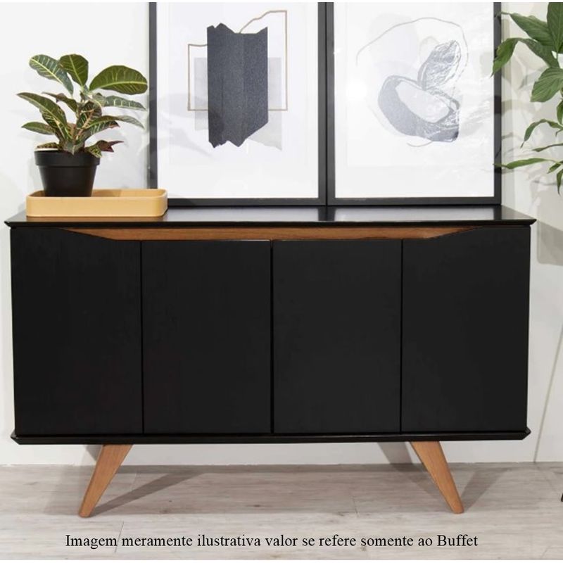 Buffet-Olive-Tampo-Preto-Touch-Base-Natural-135cm---70392
