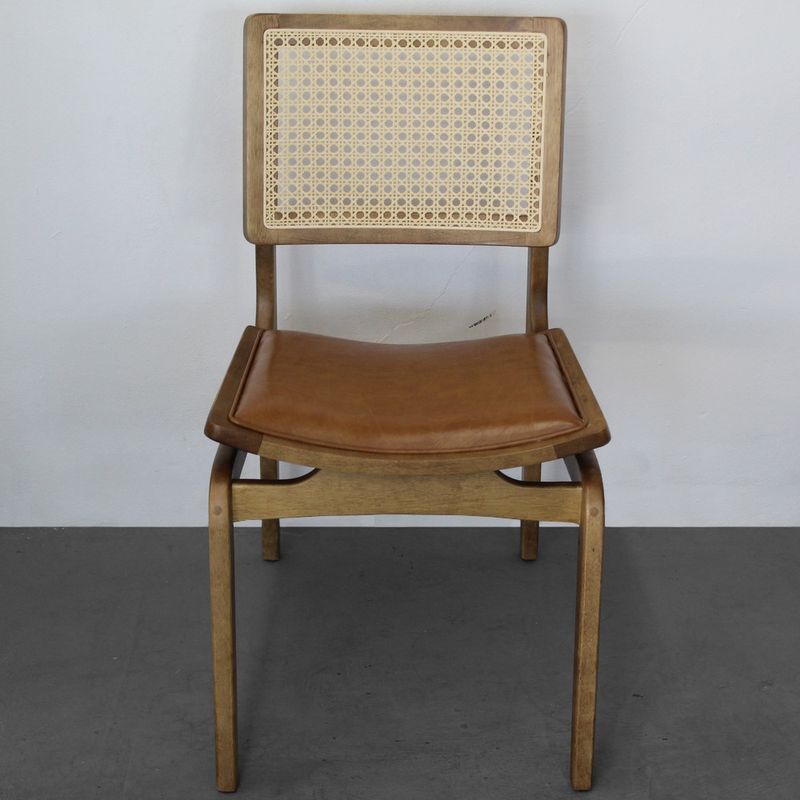 Cadeira-Venus-Tela-Sextavada-Natural-Assento-Courino-Caramelo-com-Estrutura-Amendoa---68850