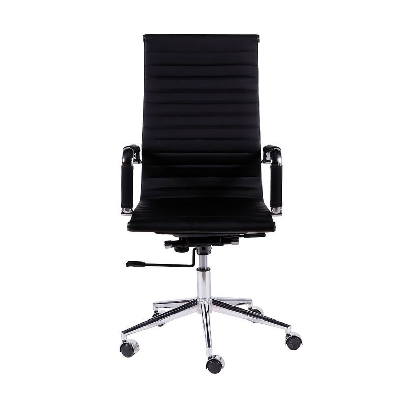 Cadeira-Office-Eames-Alta-Courissimo-Preto-com-Base-Rodizio-Cromada---14692