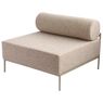 Sofa-Modular-Gota---Pufes-Campania-Linho-Aco-Carbono-Taupe---74044