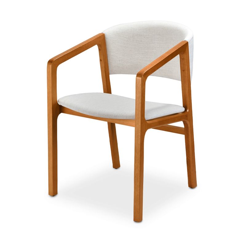 Cadeira-Anne-com-Braco-Linho-Branco-com-Estrutura-Madeira-Mel---74103