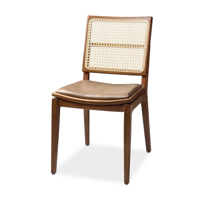 Cadeira-Brigitte-Facto-Marrom-e-Encosto-Tela-com-Estrutura-Castanho-Medio-Fosco---74115