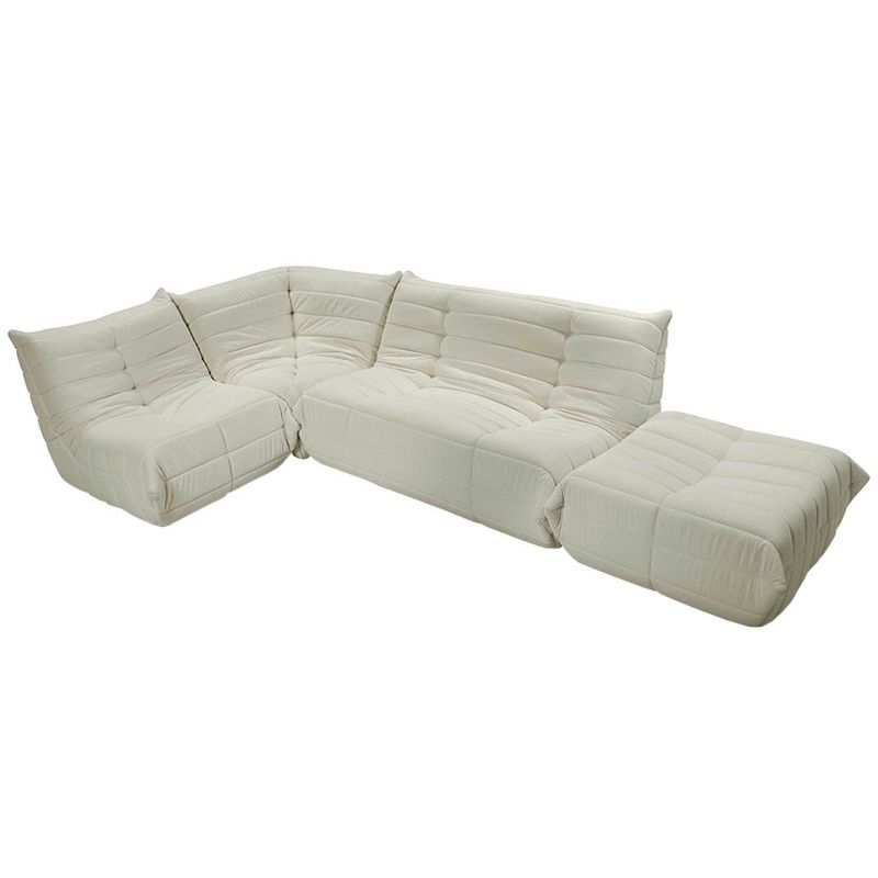 Conjunto-Sofa-Memorias-Canto-com-Puff-Tecido-Boucle-Cru---75001